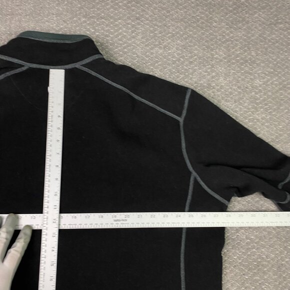 Kuhl Revel 1/4 Zip Sweater Men's XXX Large Black Gray 3XL XXXL - Picture 9 of 14